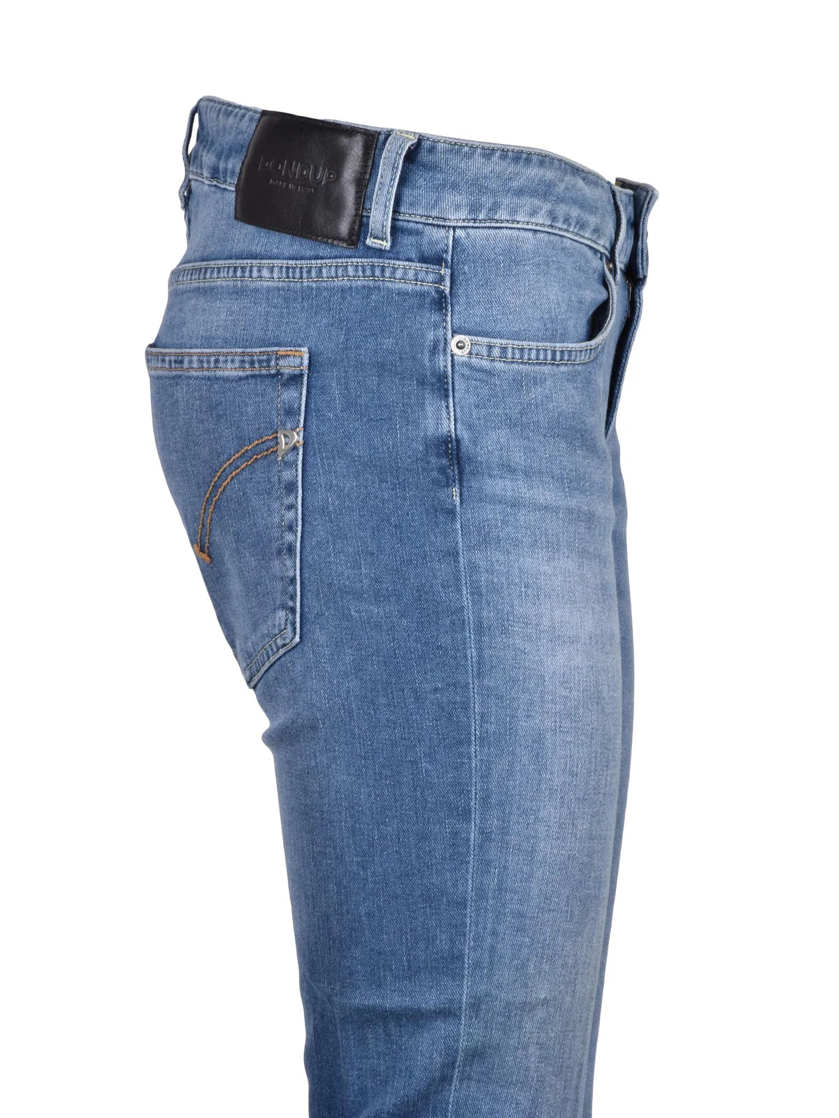 Blue Lola Cotton Elastomultiestere Elastane Jeans