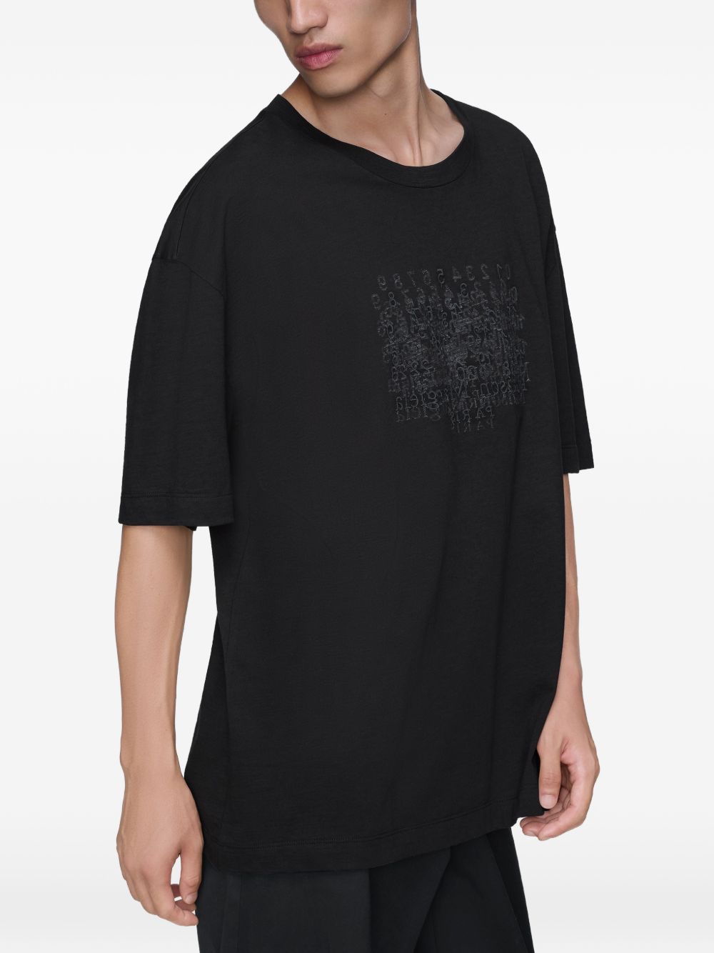 Relaxed Fit Black T-Shirt