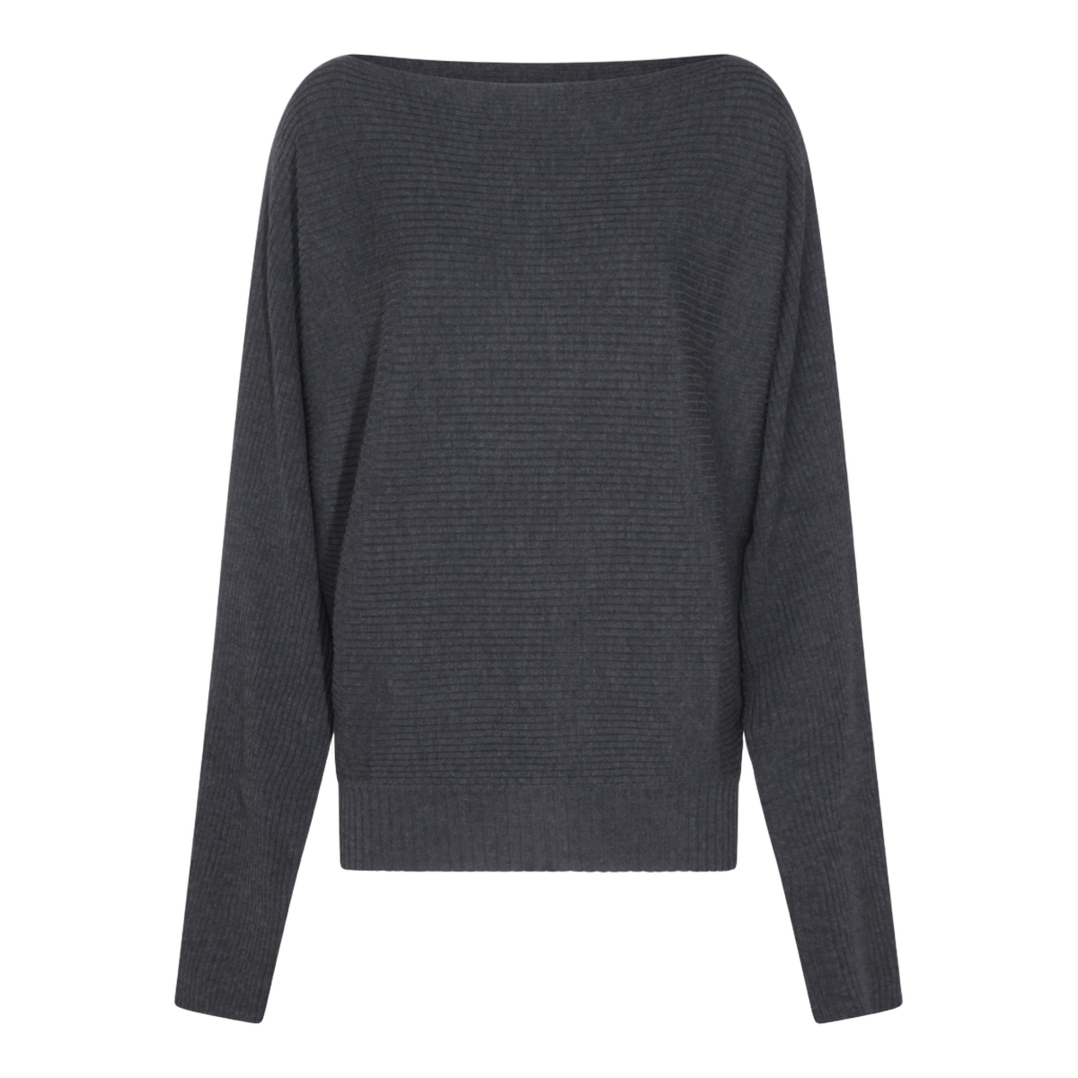 Relaxed Fit Black Sweater