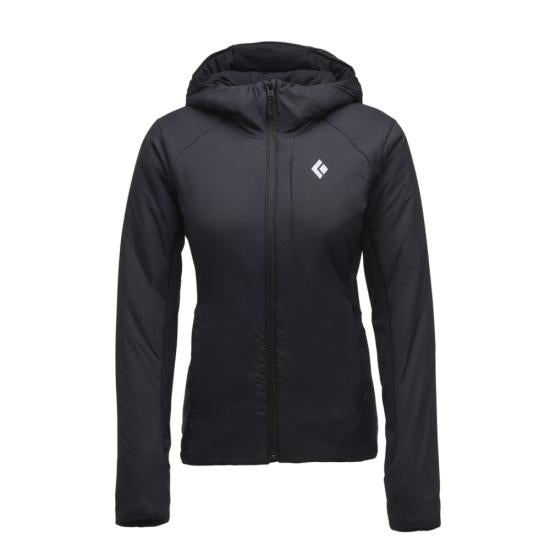 Sleek Fitted Jacket With Attached Hood And Minimalist Design