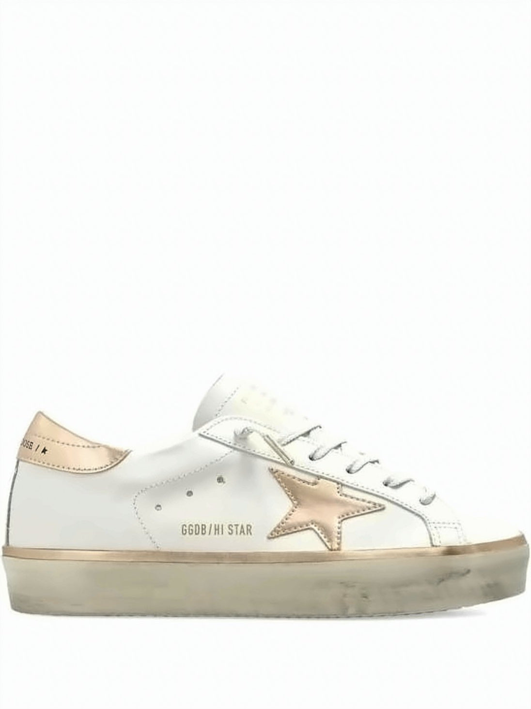 Low-Top Vintage Sneakers with Metallic Accents