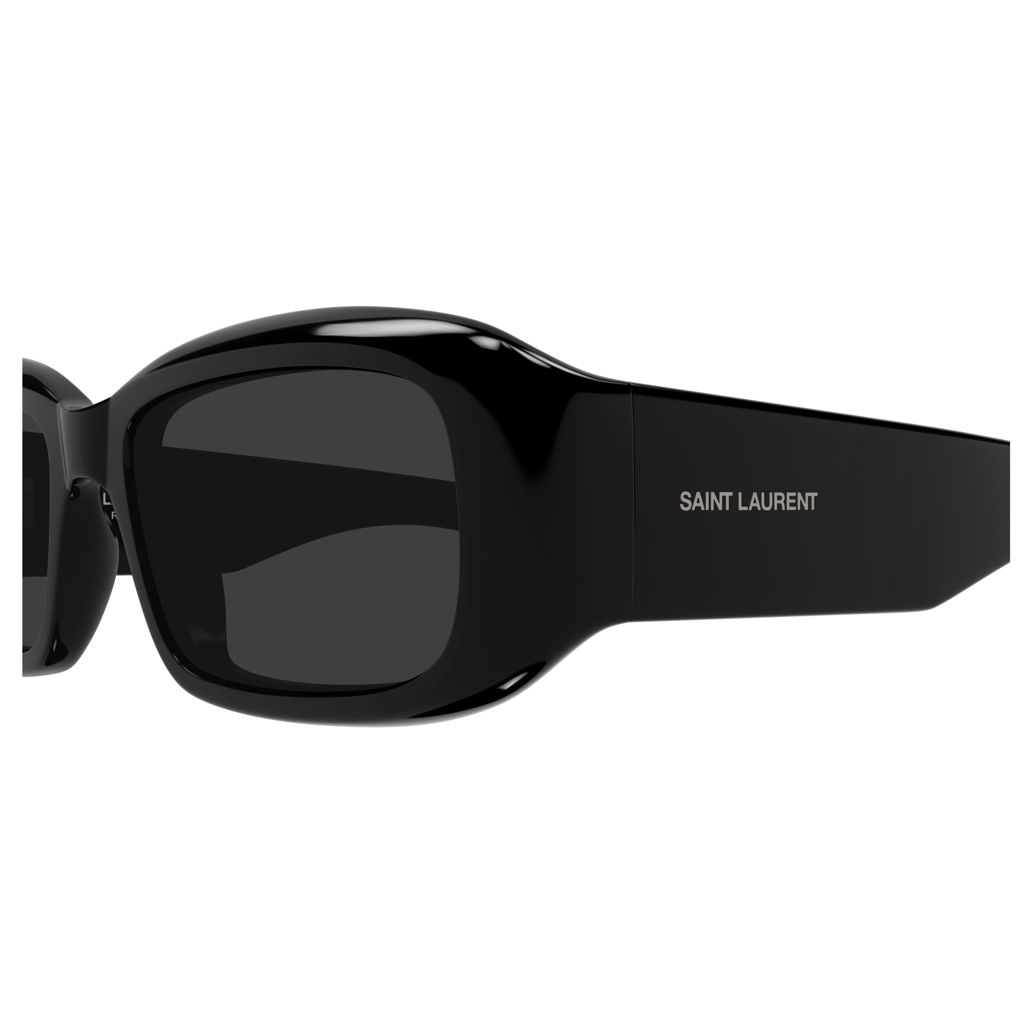 Sl 809 Rectangular Black Sunglasses