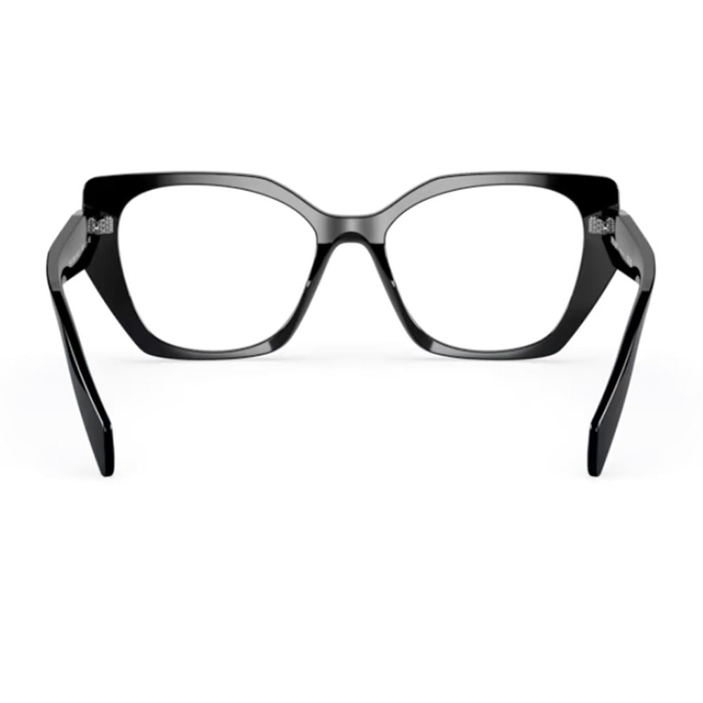 Pr 18Wv Glossy Black Acetate Eyeglasses