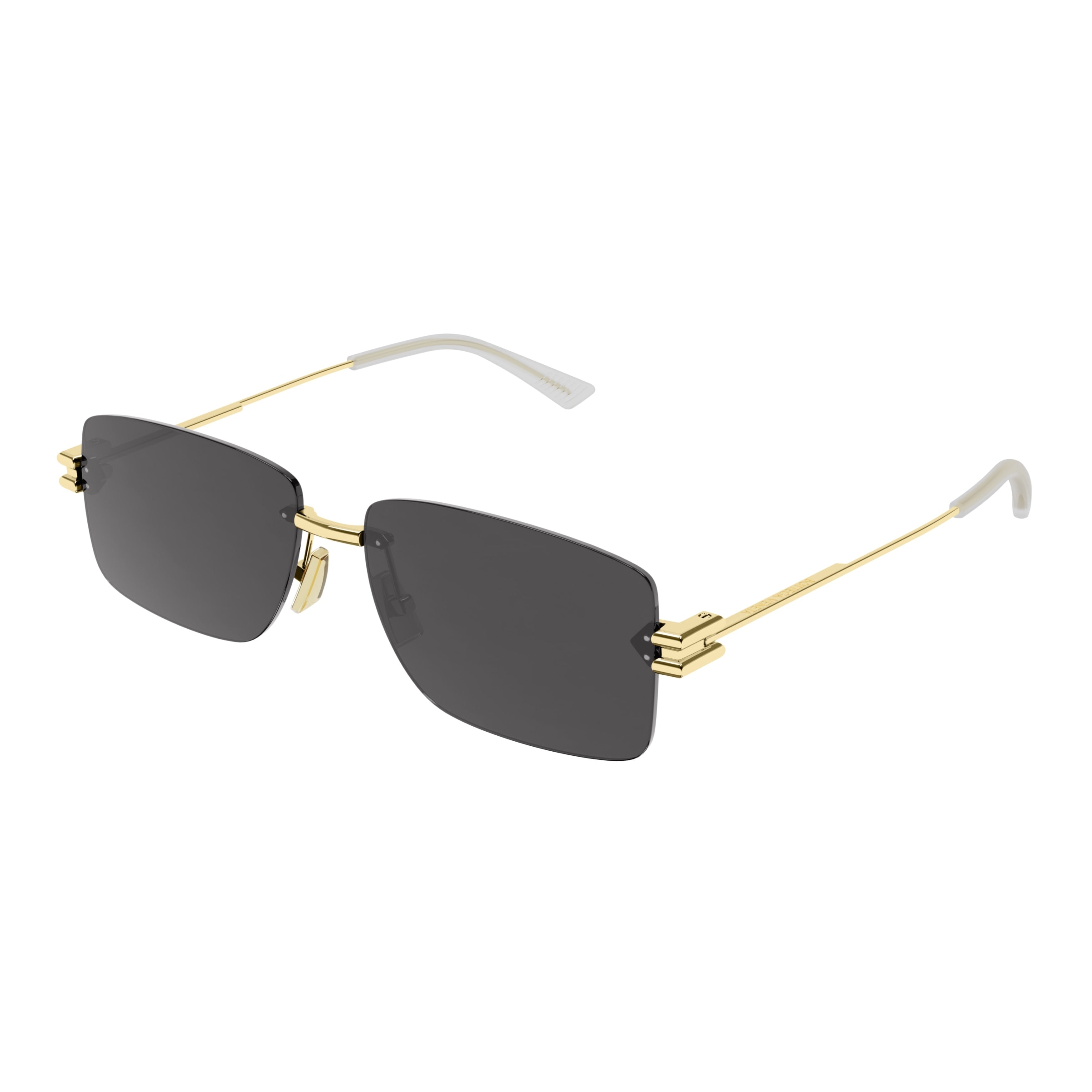 Bv1126s Rimless Rectangular Sunglasses