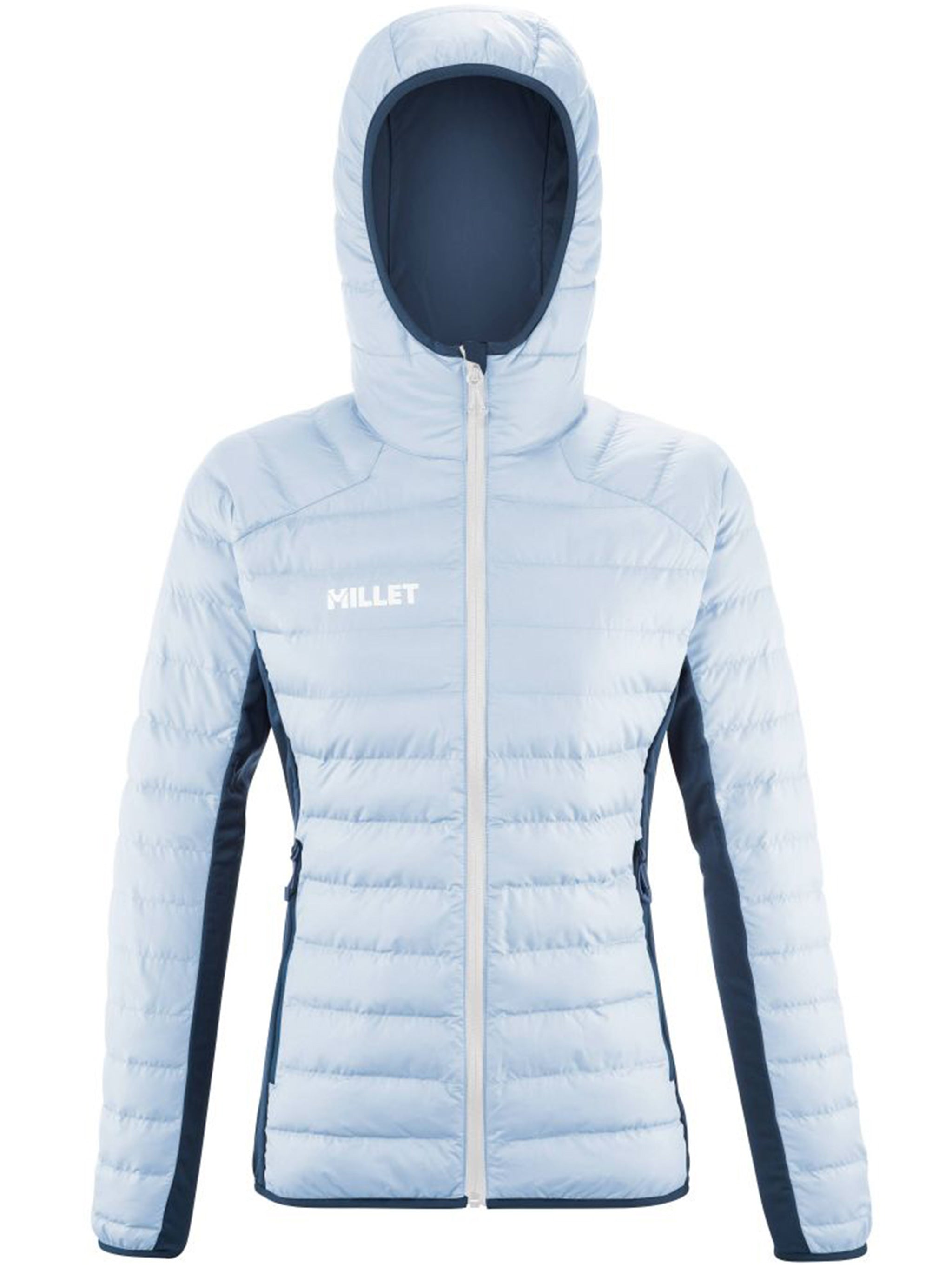 Deep Blue Fitz Roy Warm Quilted Hoodie
