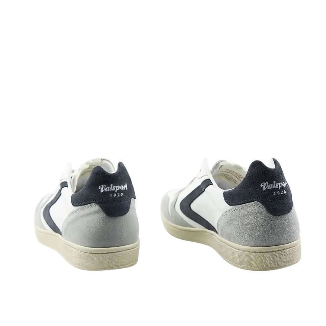 Premium Leather And Suede Sneakers With Rubber Cupsole
