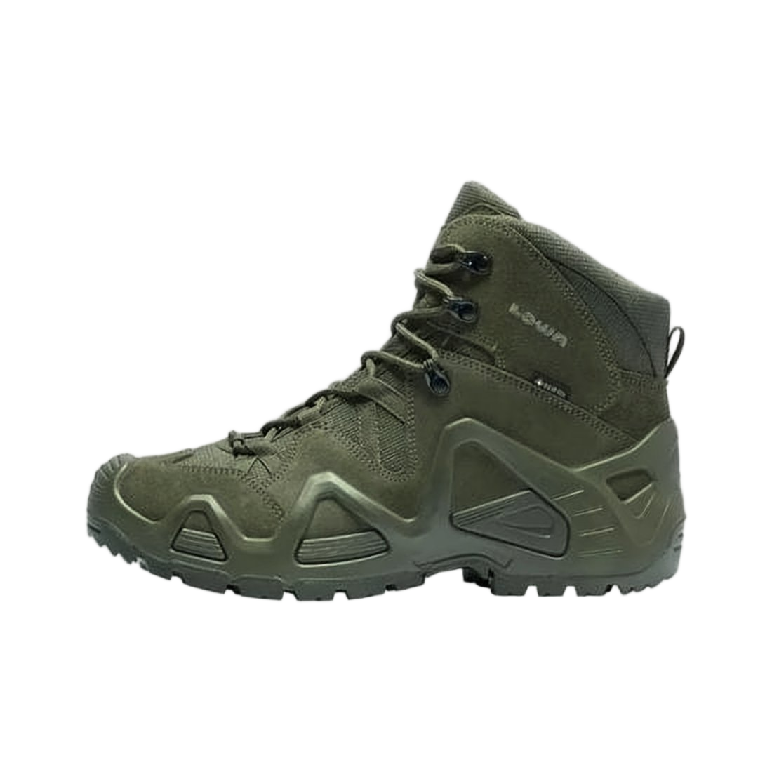 Rugged High-Top Boots with Textured Sole