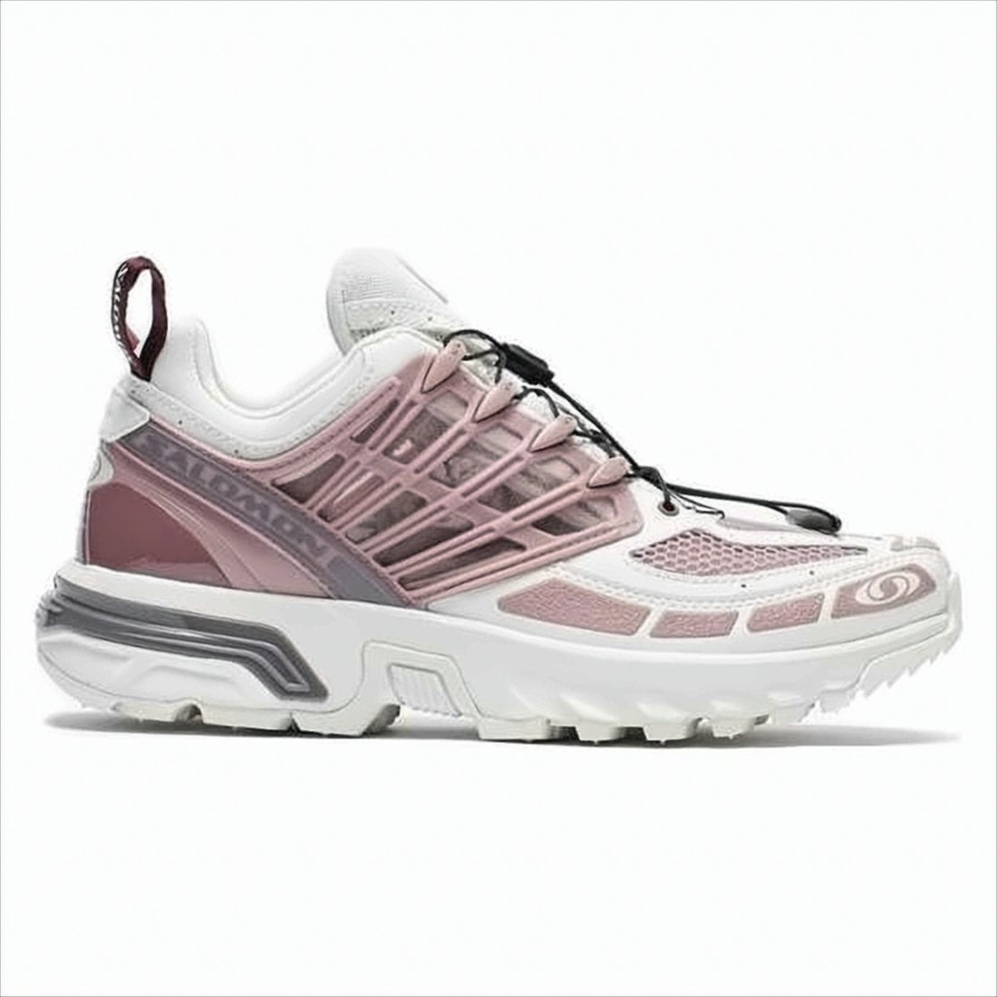 Layered Mesh and Synthetic Sneakers with Textured Soles
