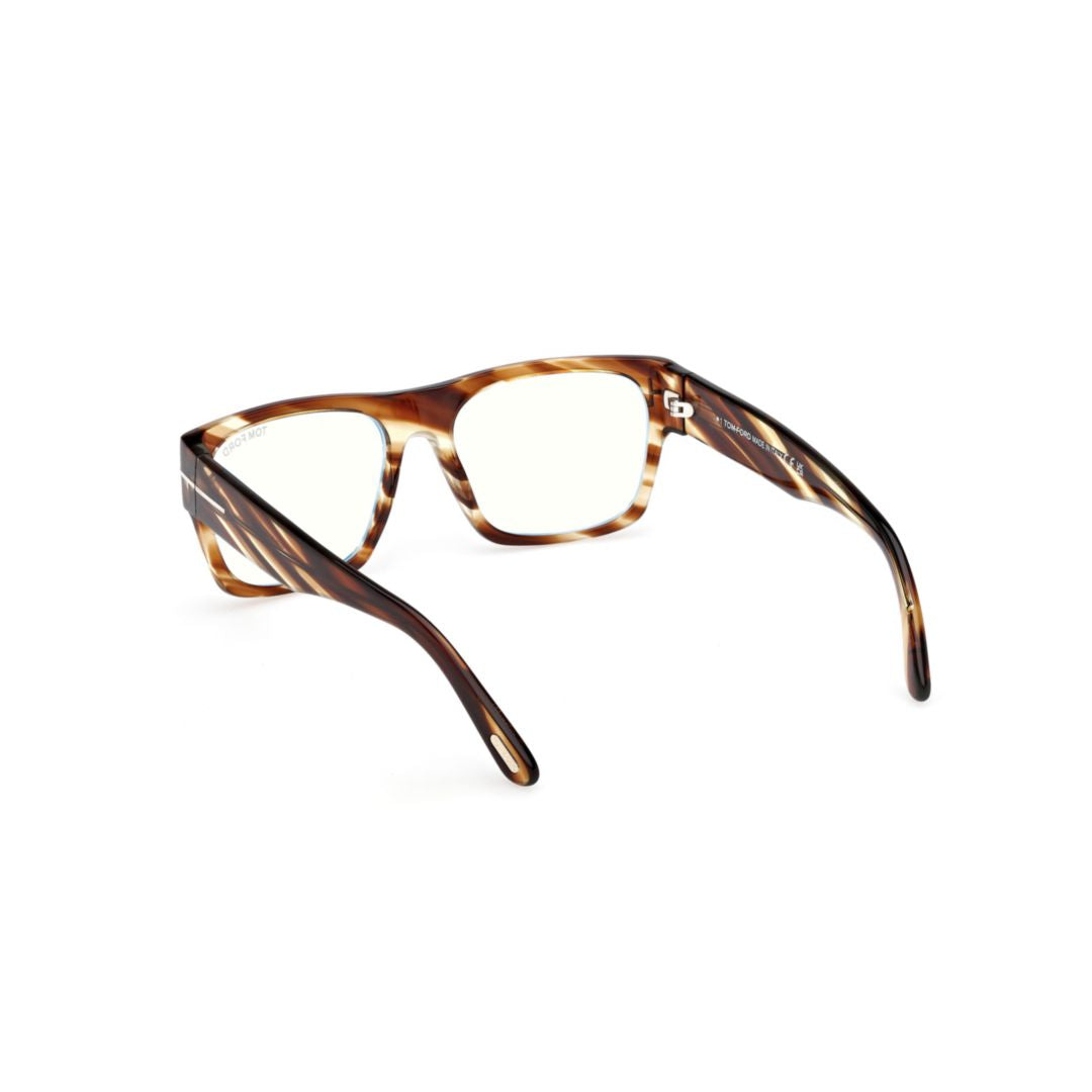Ft6035-B Rectangular Acetate Sunglasses