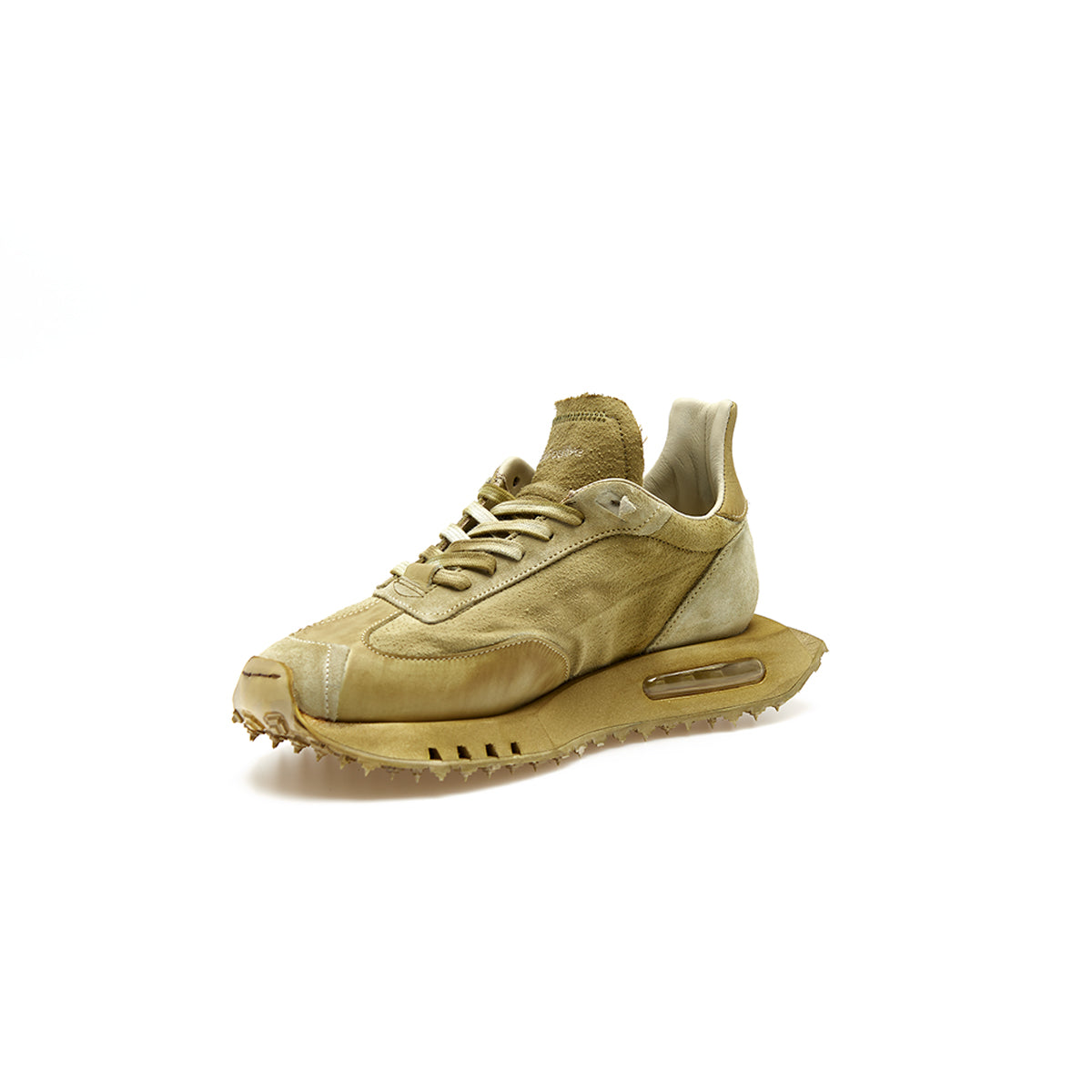 Space Race Canvas Leather Sneakers