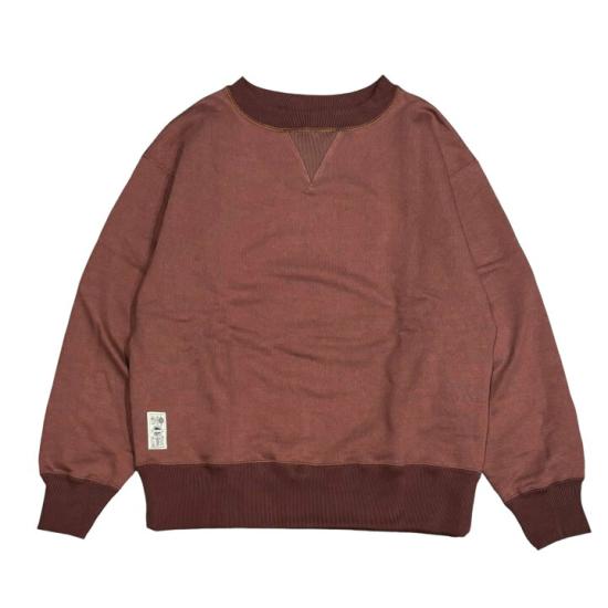 Long-Sleeve Cotton Pullover With V-Notch Detail