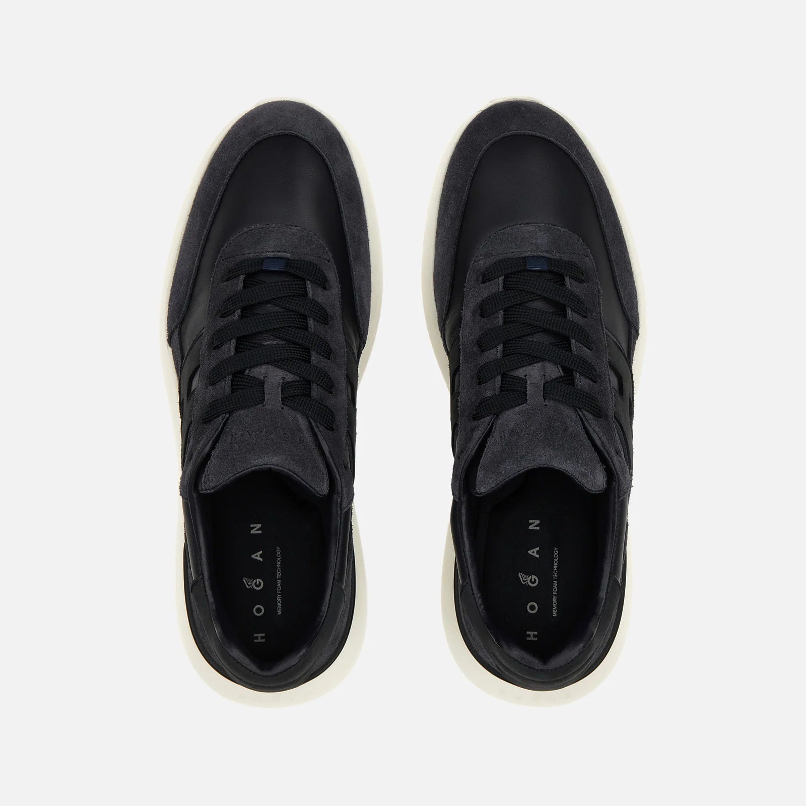 H709 Allacciato H Banda Sneakers in Blue