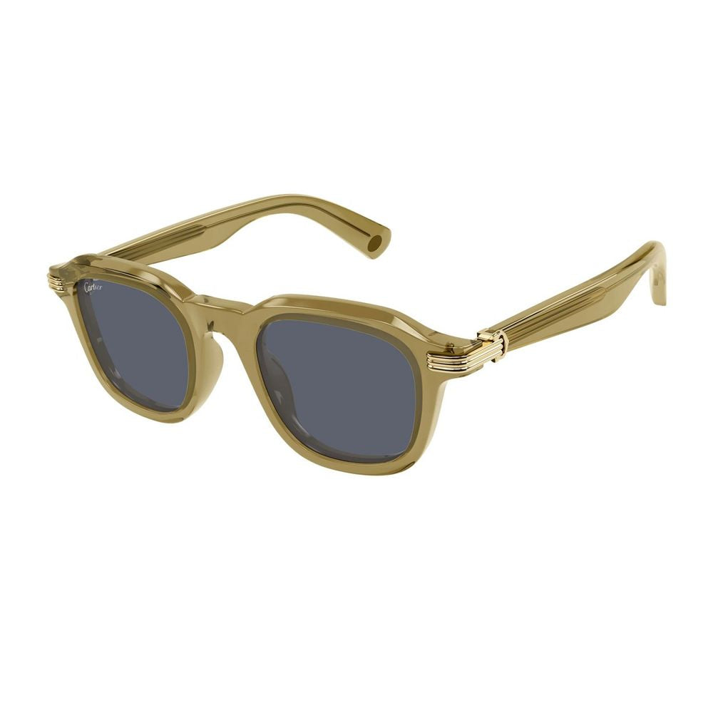 Ct0536S Première De Square Light Yellow Acetate Sunglasses