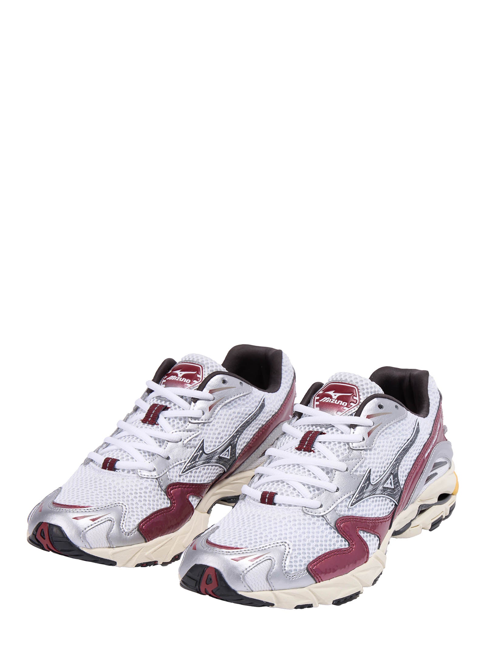 Wave Rider 10 Sneakers In Breathable White Mesh