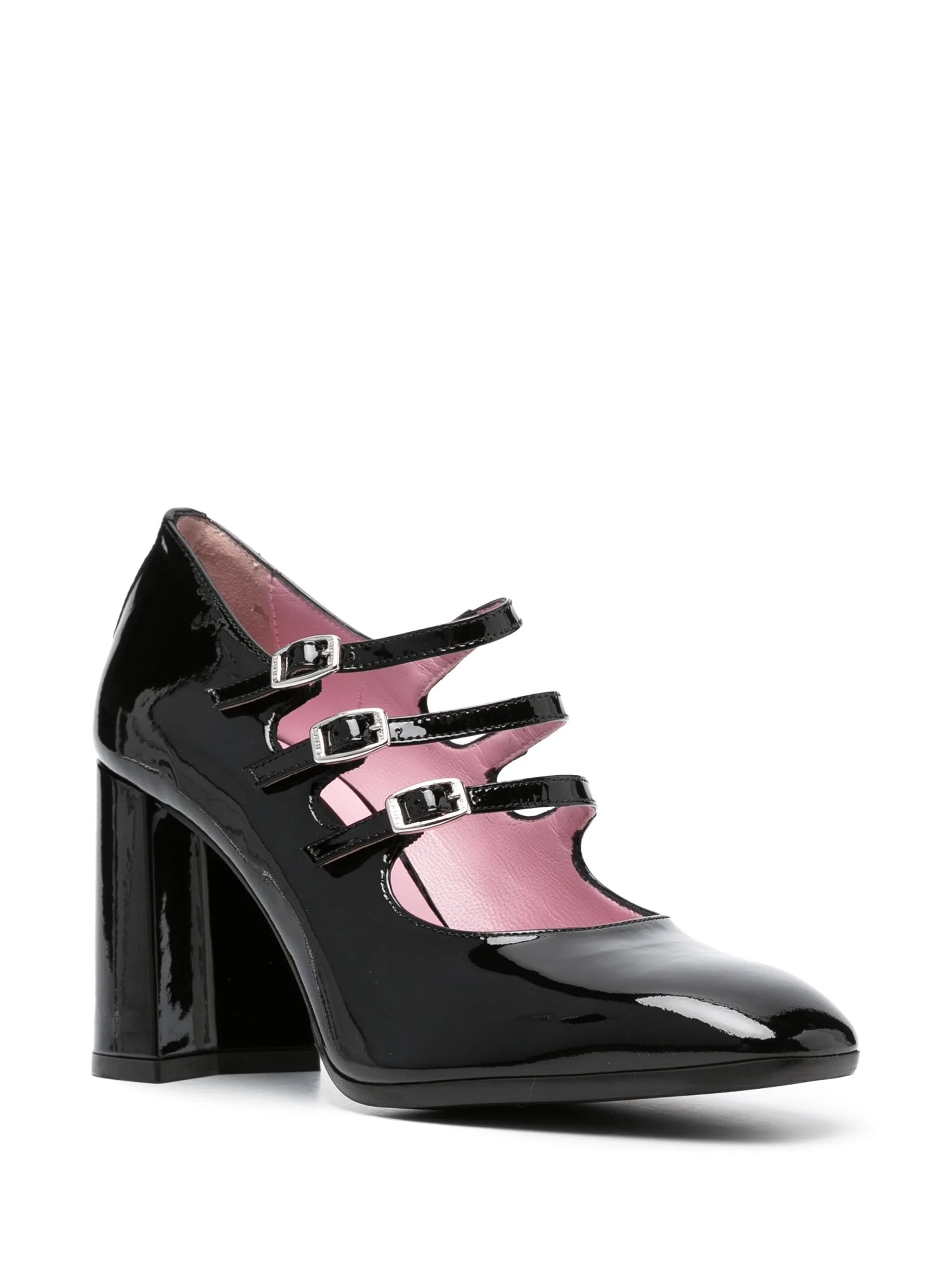 Keel Pointed Toe Patent Leather Pumps