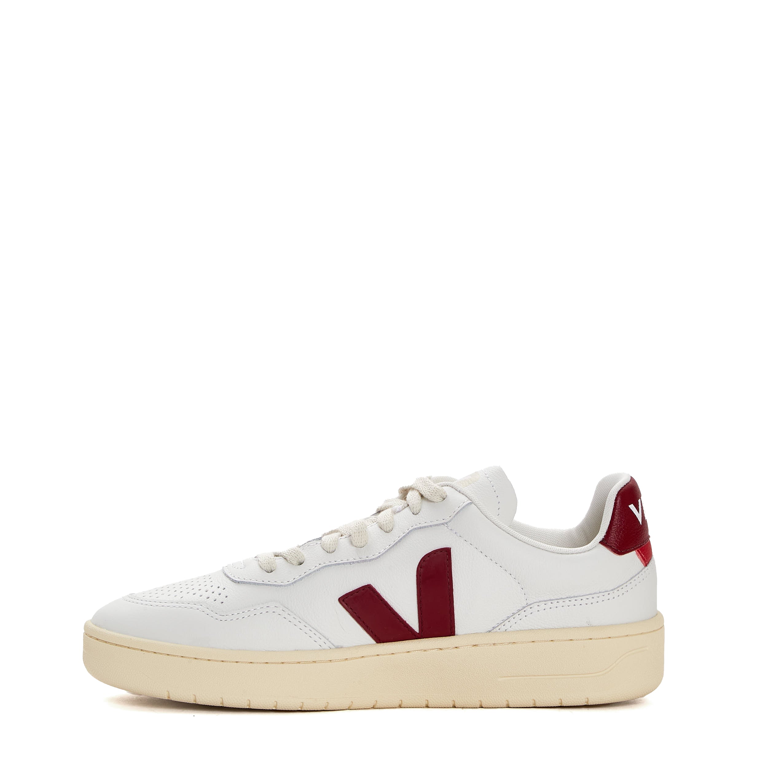 Skórzane sneakersy z bawełny organicznej