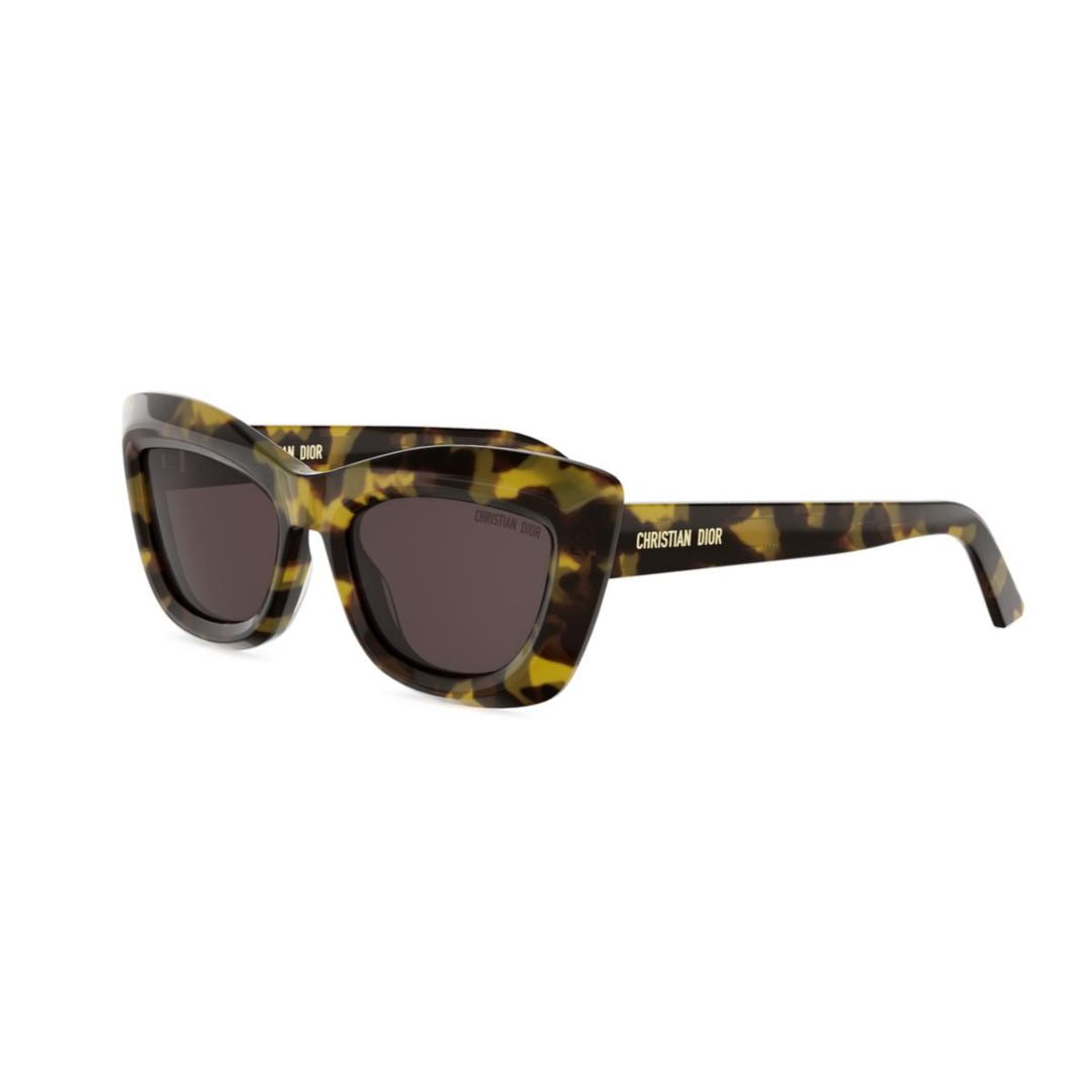 Midnight B3i Oversized Rectangular Tortoiseshell Sunglasses
