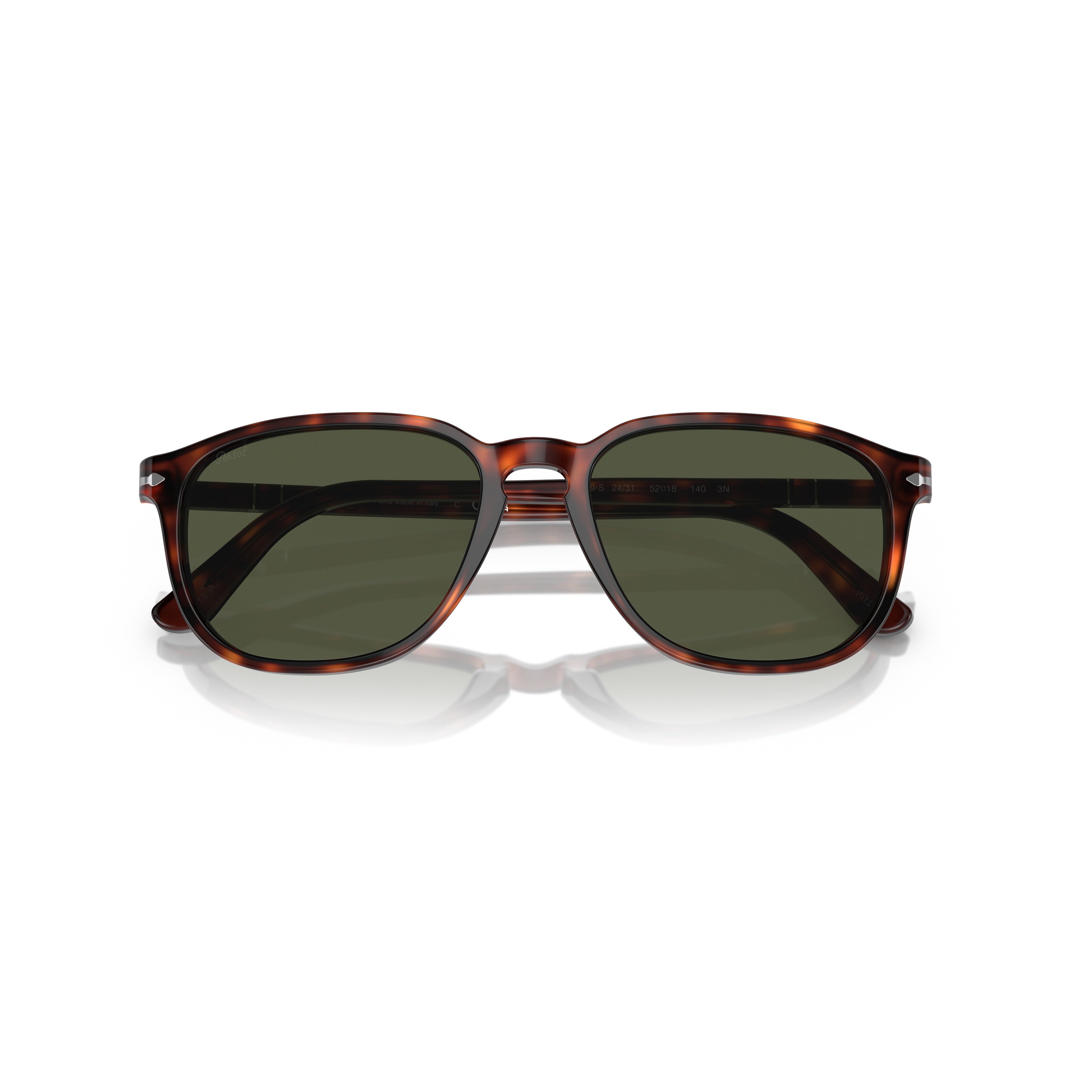 0po3019s Rounded Rectangular Tortoiseshell Acetate Sunglasses