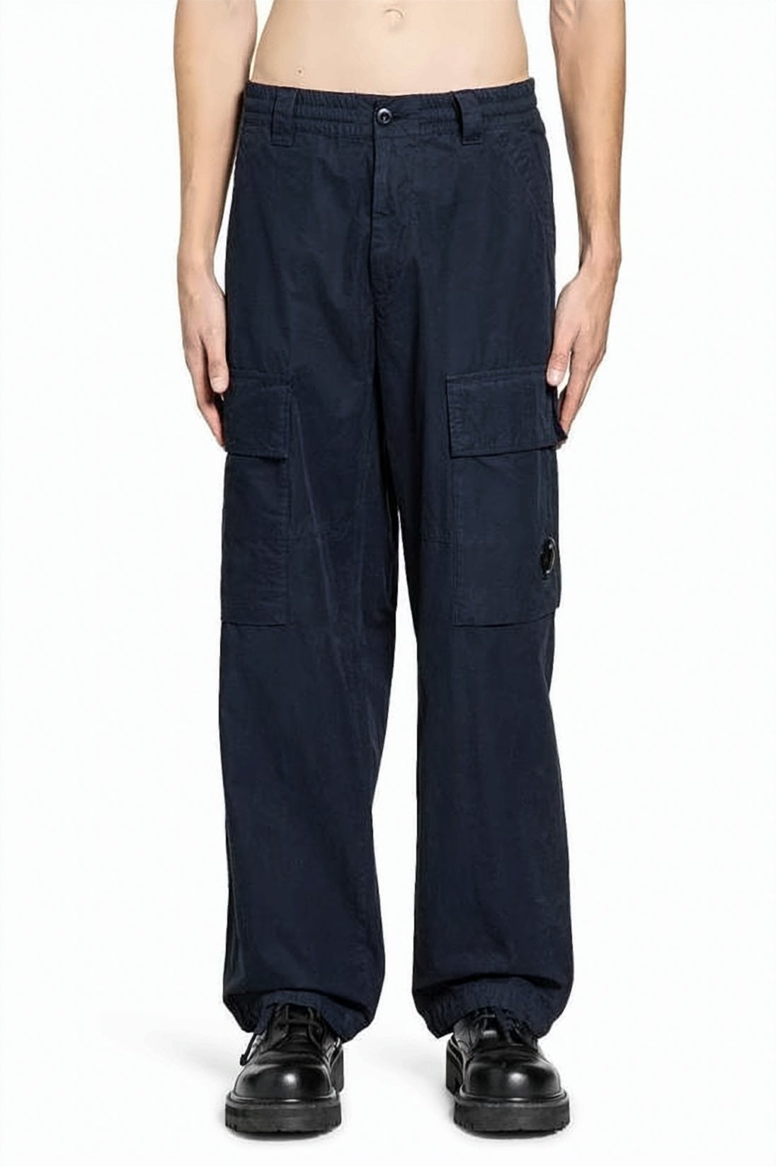 Boxy Cargo Pants with Large Pockets