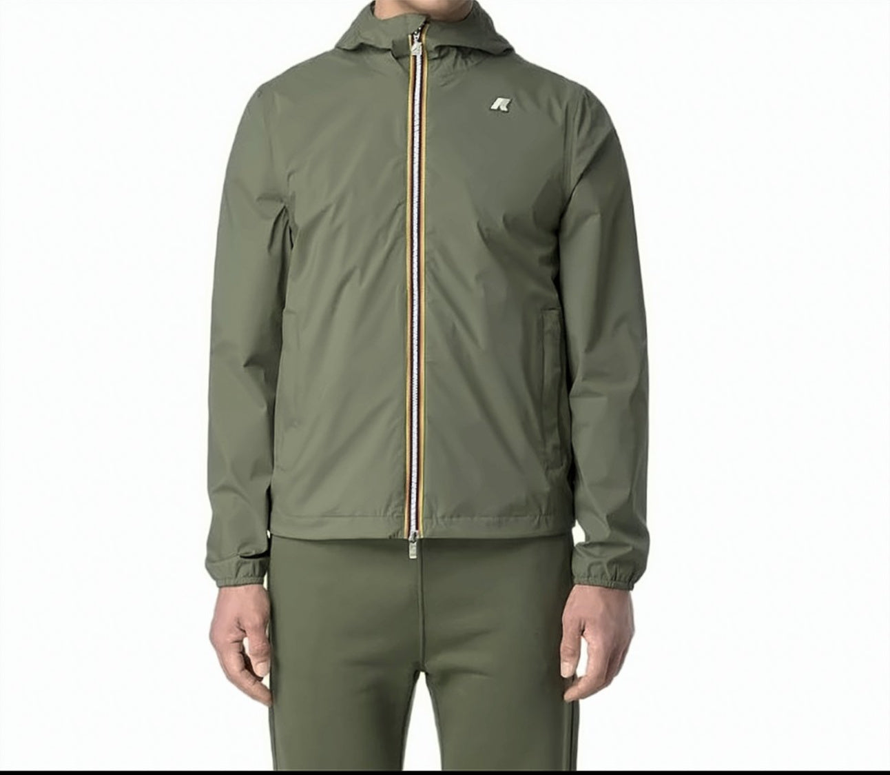 Jack Stretch Nylon Hooded Jacket