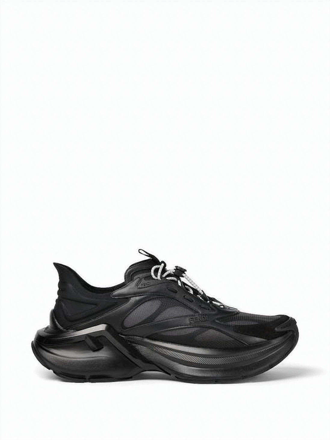 Futuristic Sculpted Sole Sneakers