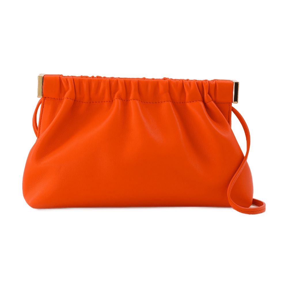 Mini Bar Orange Vegan Leather Bag