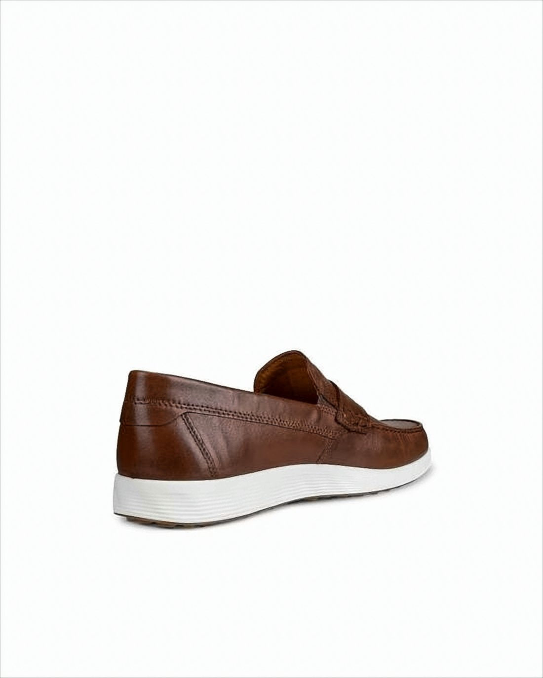 Leather Loafers with Classic Penny Strap