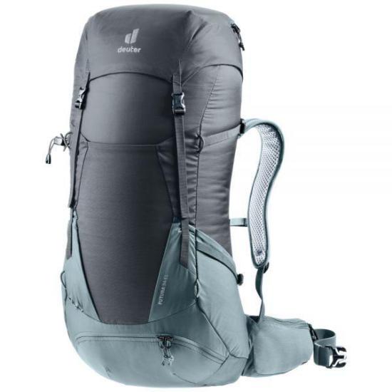 Structured Two-Tone Backpack With Adjustable Padded Straps