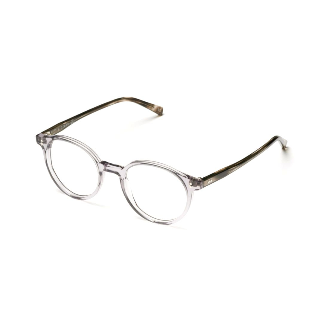 Panto/N Translucent Gradient Round Frame Eyeglasses