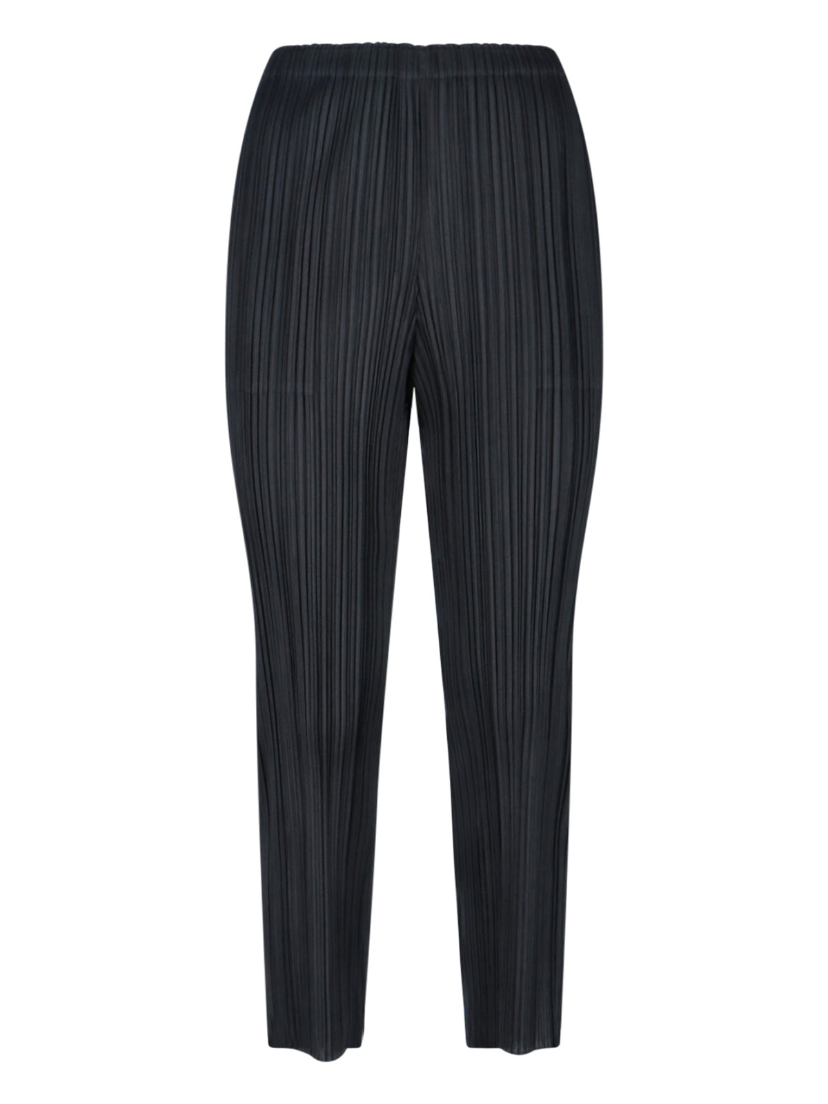 Pleats Please Black Pleated Trousers