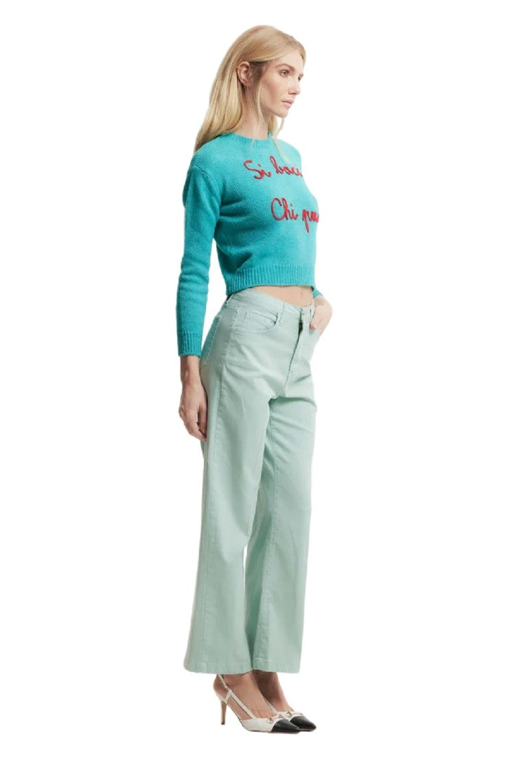 Wool And Viscose Blend Pullover