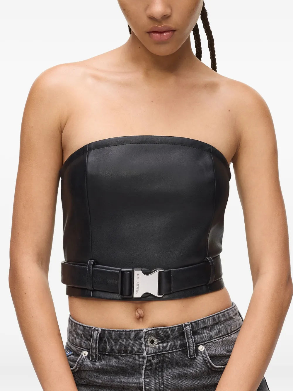 Classic Silhouette Jeans Top