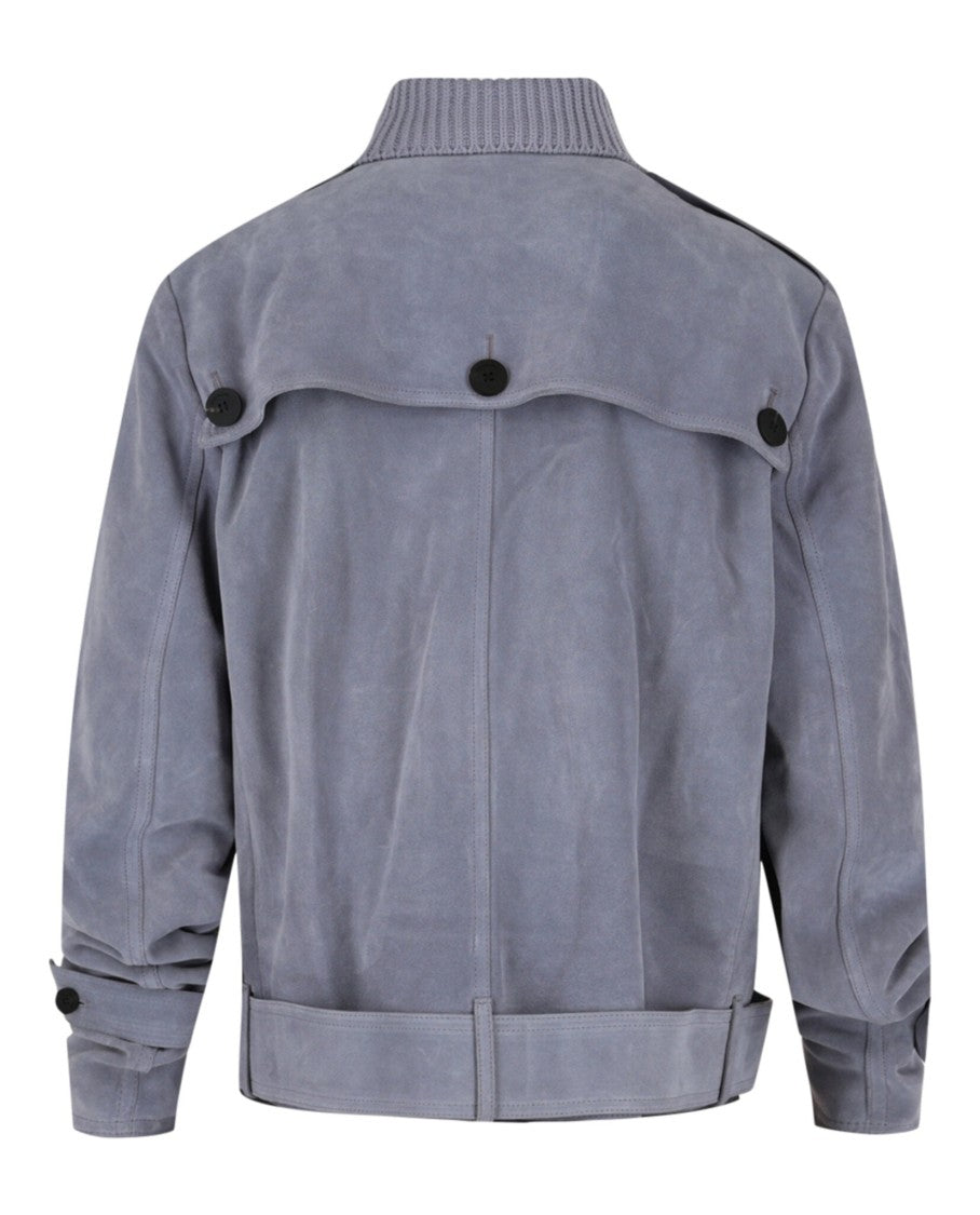 Suede Moto Jacket