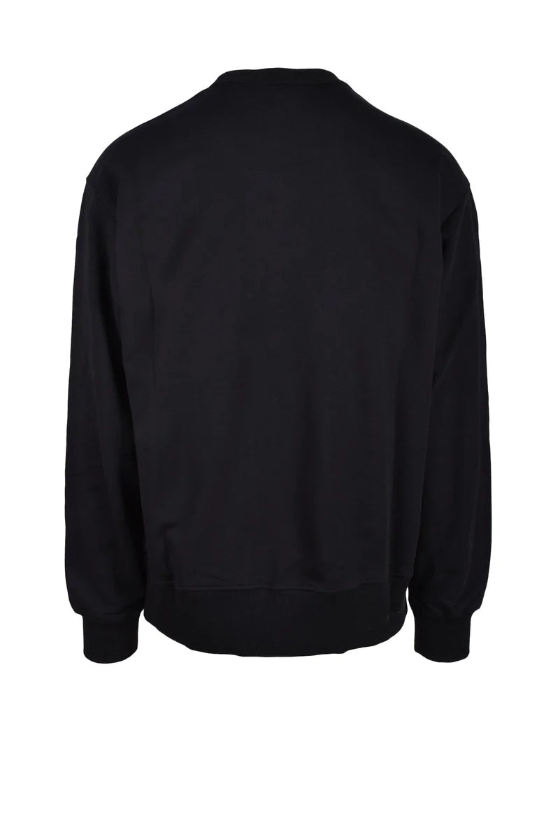 Crew Neck Sweatshirt - Black
