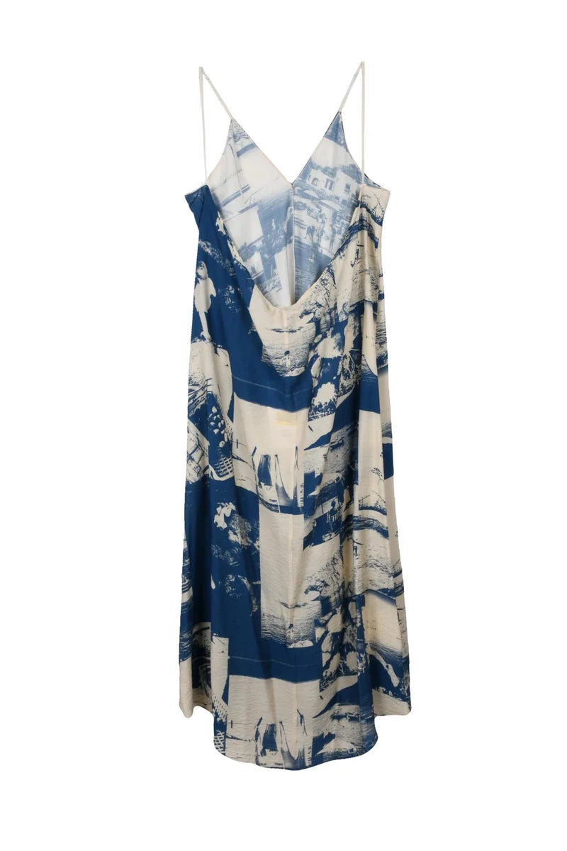 Long Dress - Indigo