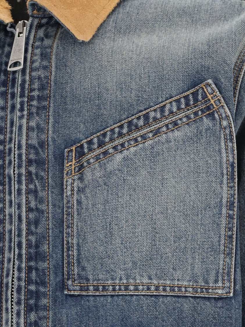 Denim Zip Jacket – Blue