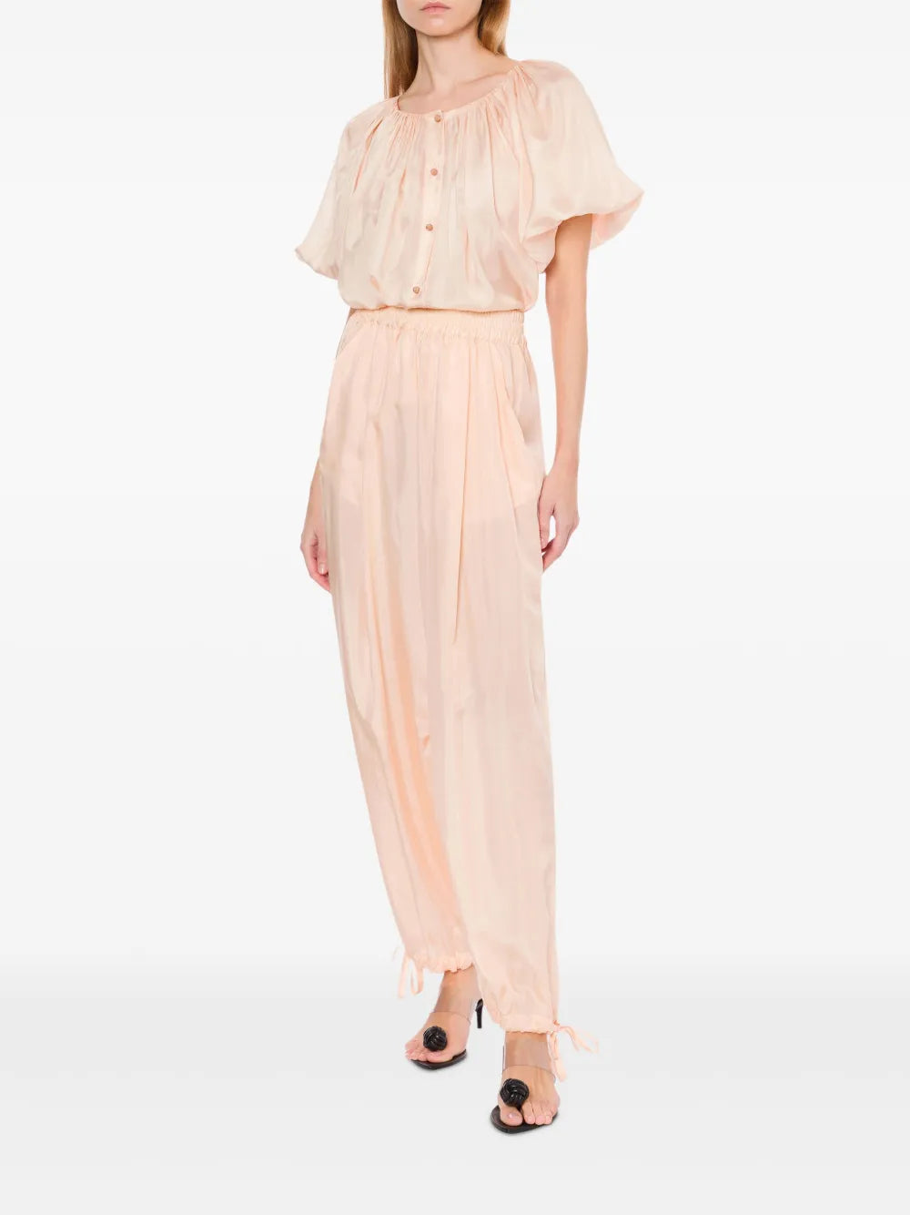 Classic Tailored Shirt With Button-Down Front And Pointed Collar