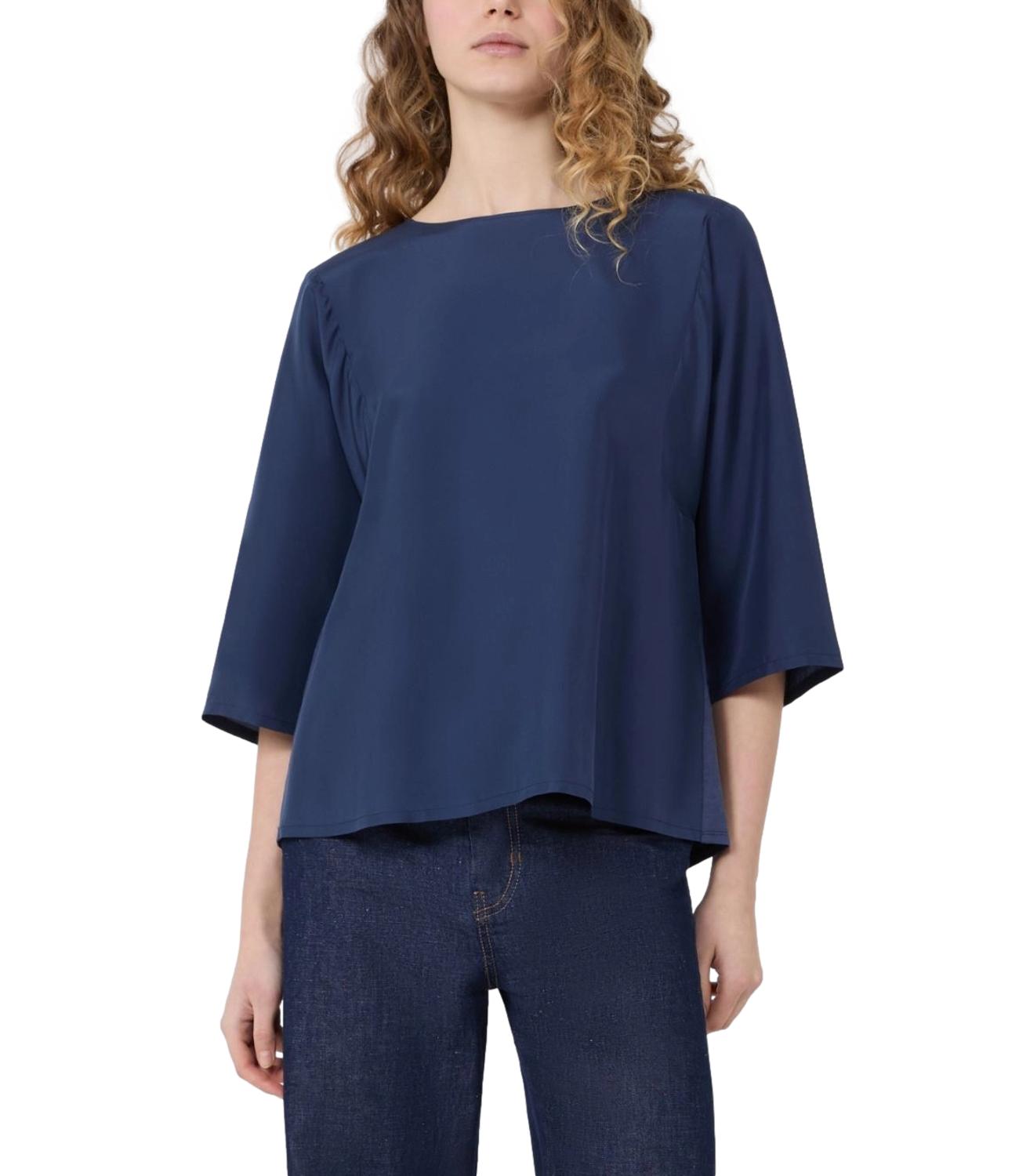 Blue Wkdfastoso Linen Knit Sweater