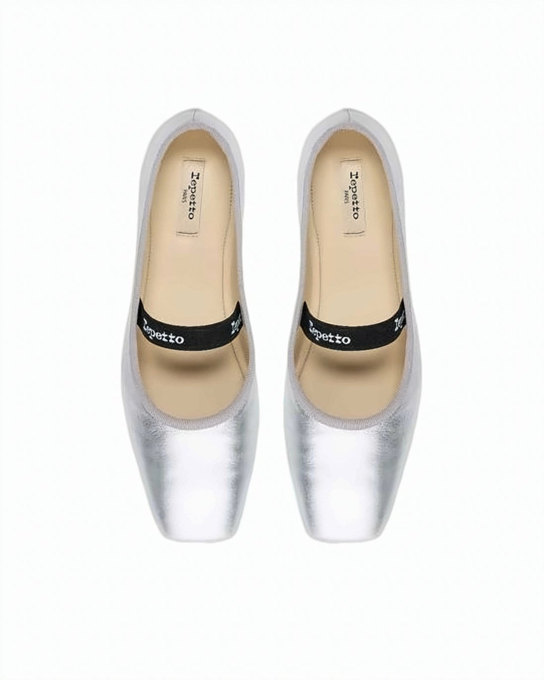 Pink Calfskin Leather Ballet Flats