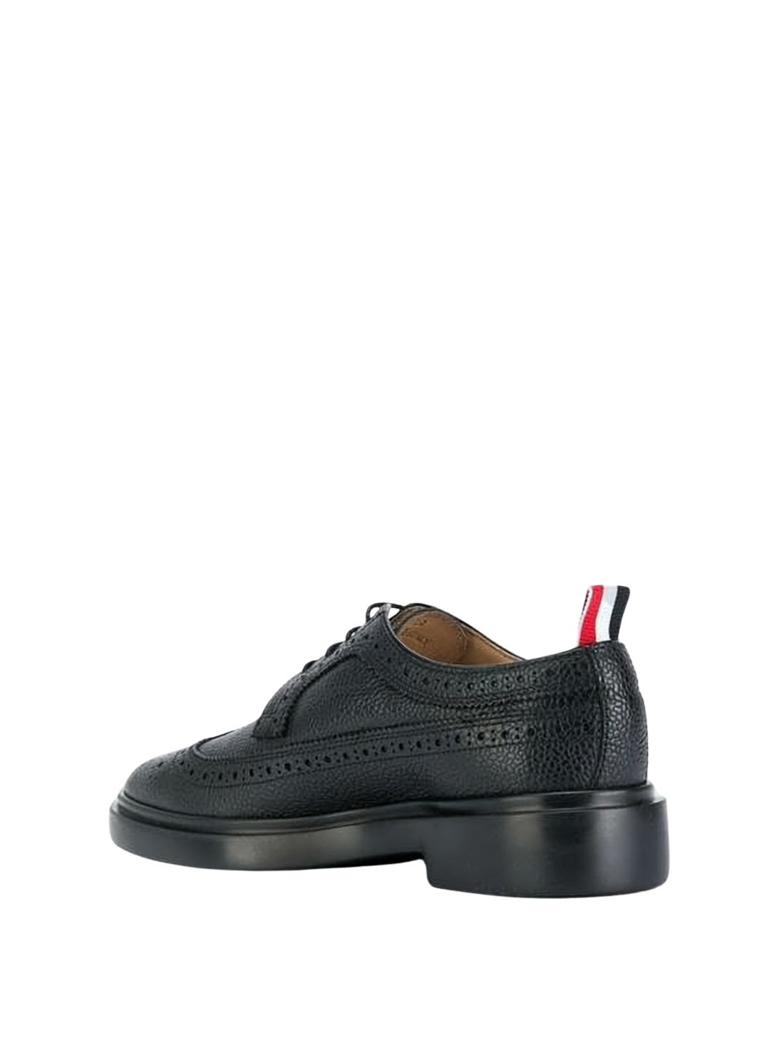 Wingtip Design Dress Shoes with Brogue Detailing