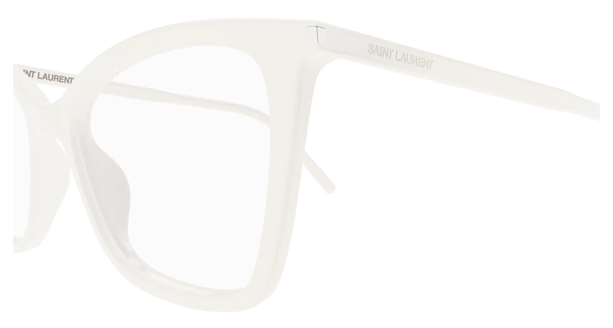 Eyeglasses Saint Laurent SL 386 014 White White Transpare 53/16/145