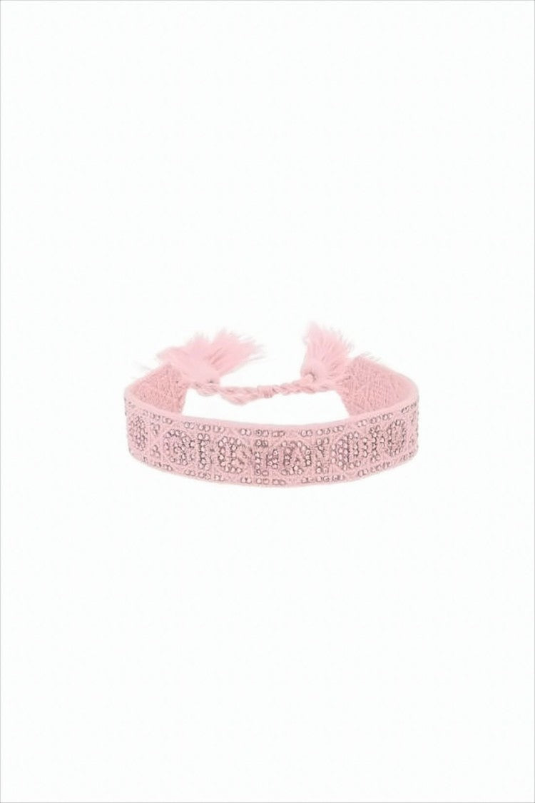 Intricate Woven Bracelet with Adjustable Ties by Christian Dior