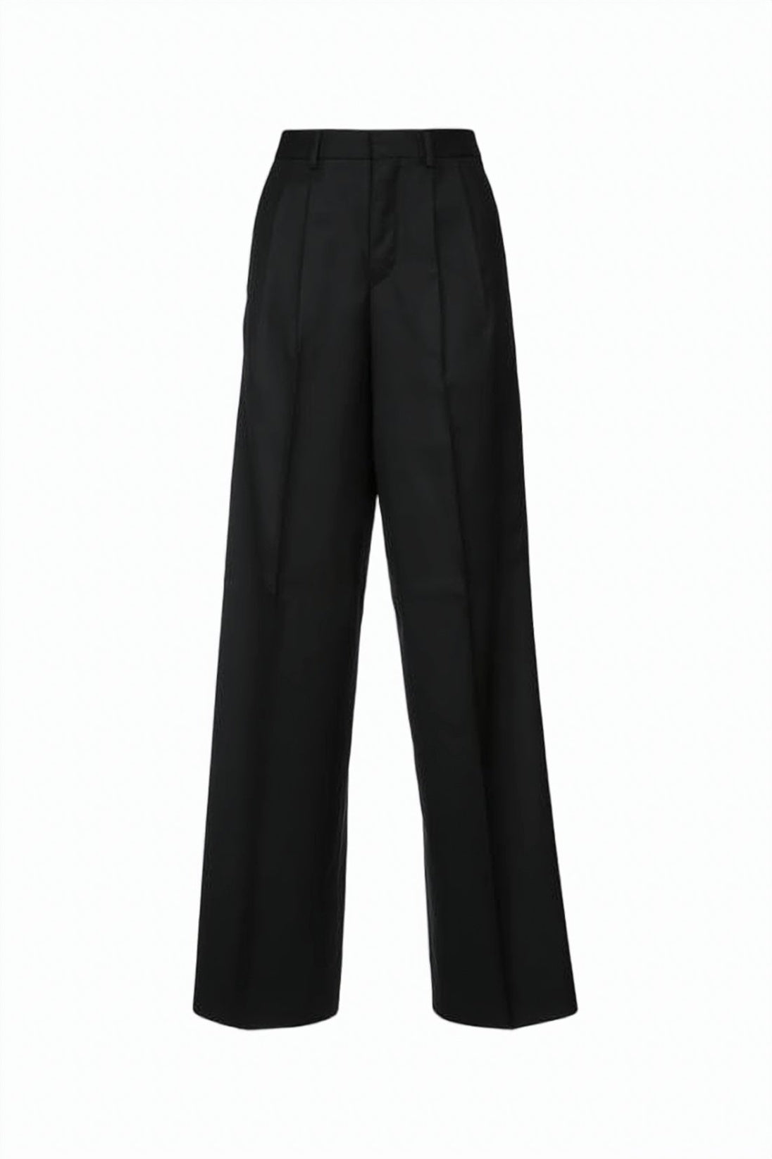 High-Waisted Tailored Straight-Leg Celine Pants