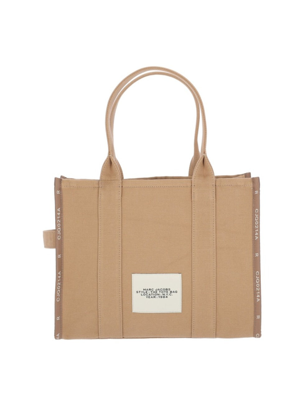Large Tote Bag "The Jacquard Tote" – Brown