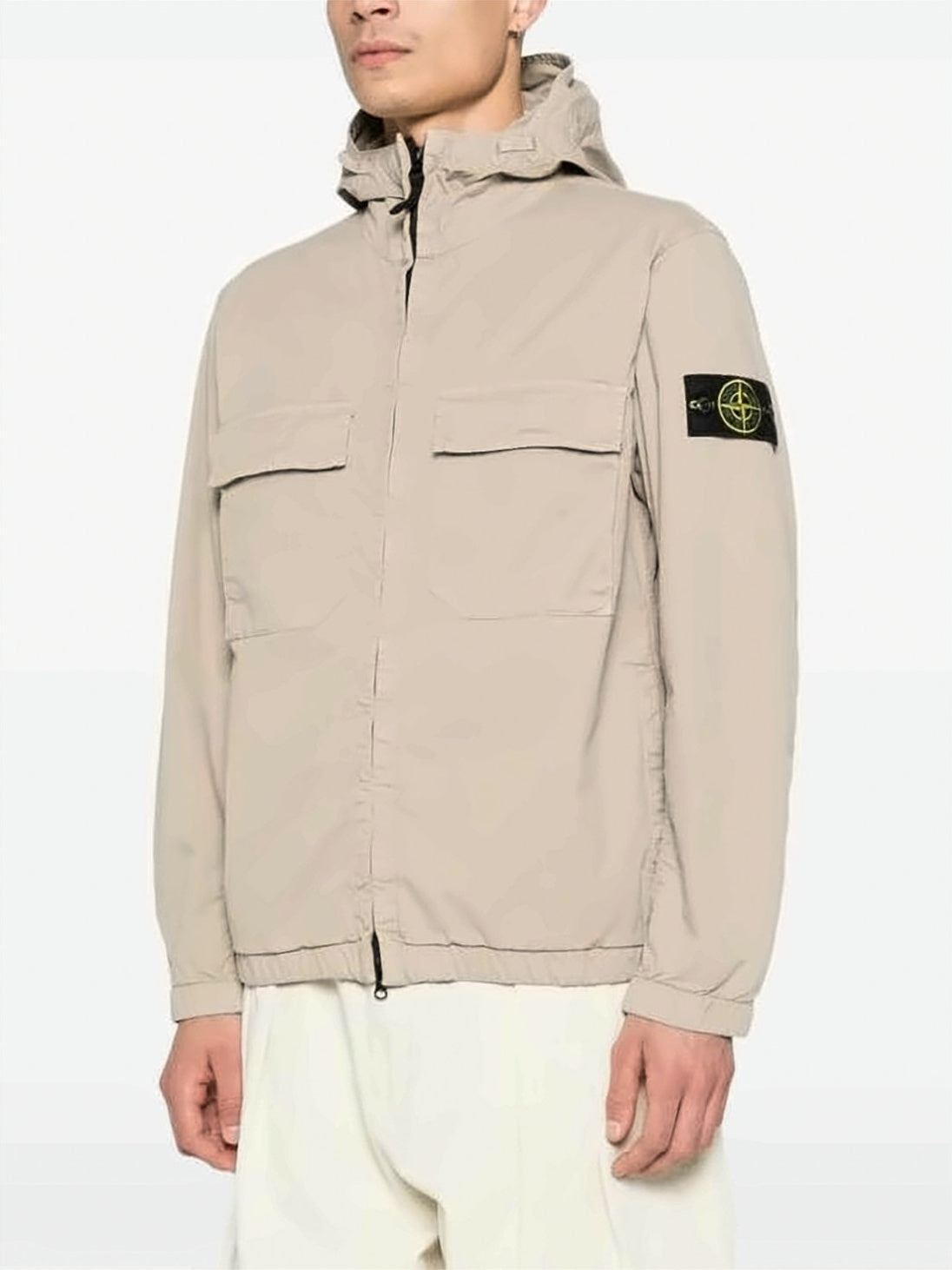 Lightweight Casual Jacket with Front Zipper