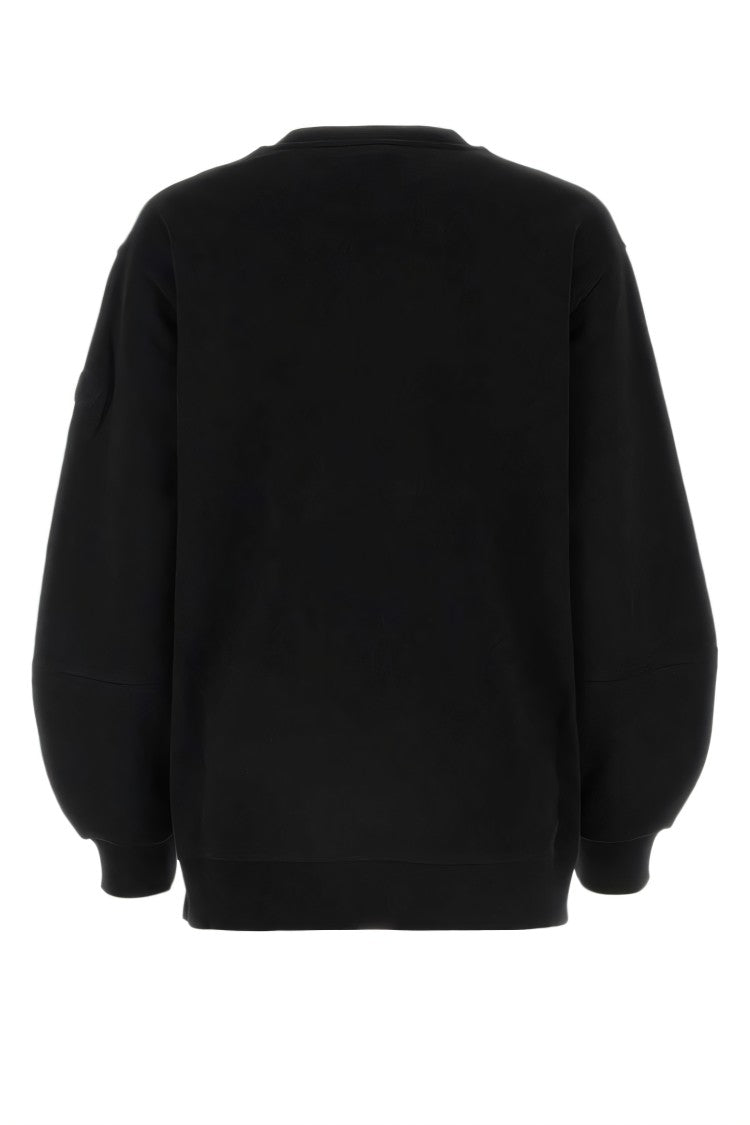 Relaxed Fit Long-Sleeve Top With Embossed Logo