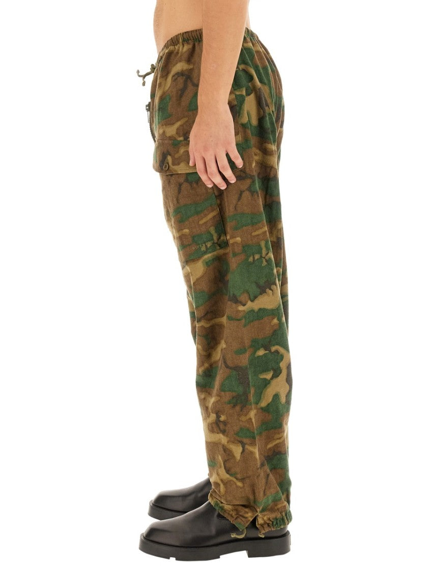 Relaxed Fit Camouflage Pants