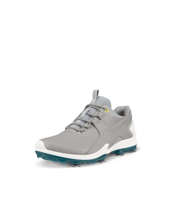Smooth Leather Sneakers With Textured Rubber Outsole