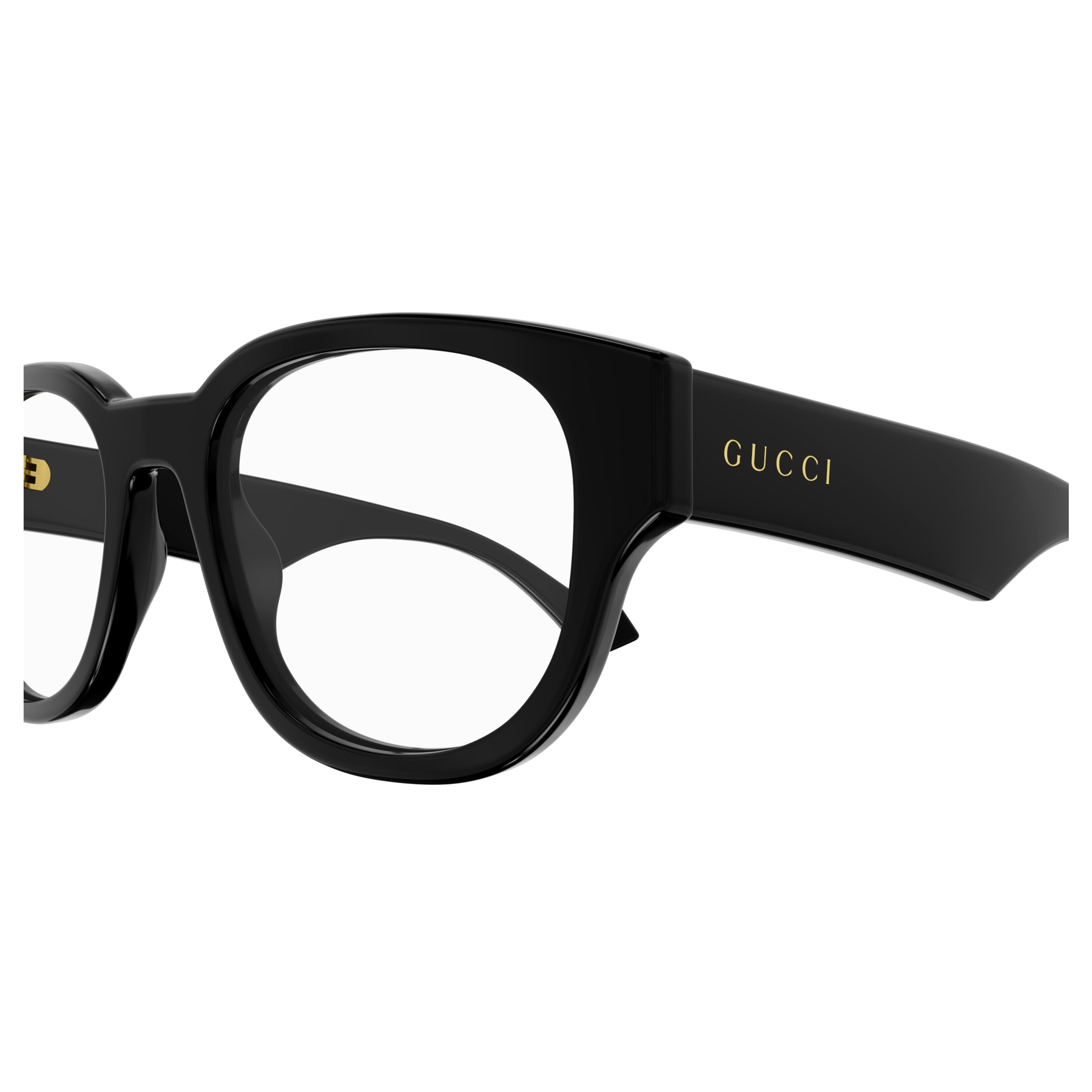 Gg1429o Thick Rectangular Frame Eyeglasses