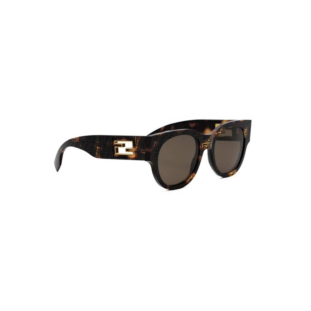 Fe40147i Oversized Acetate Sunglasses